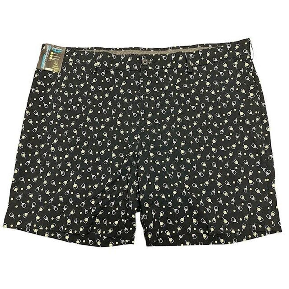 Roundtree & Yorke Performance Shorts 42 Waist Flat 7 Inseam Blue Pickleball $49